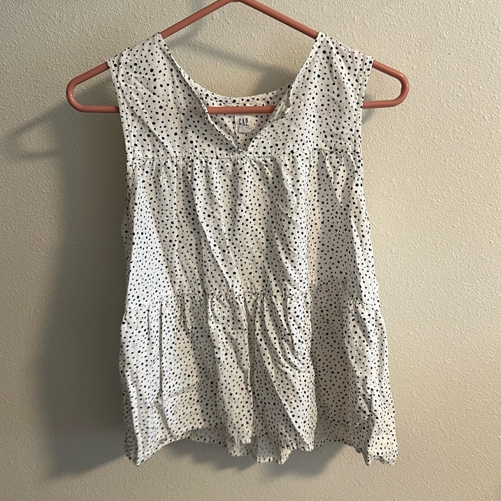 Peplum tank